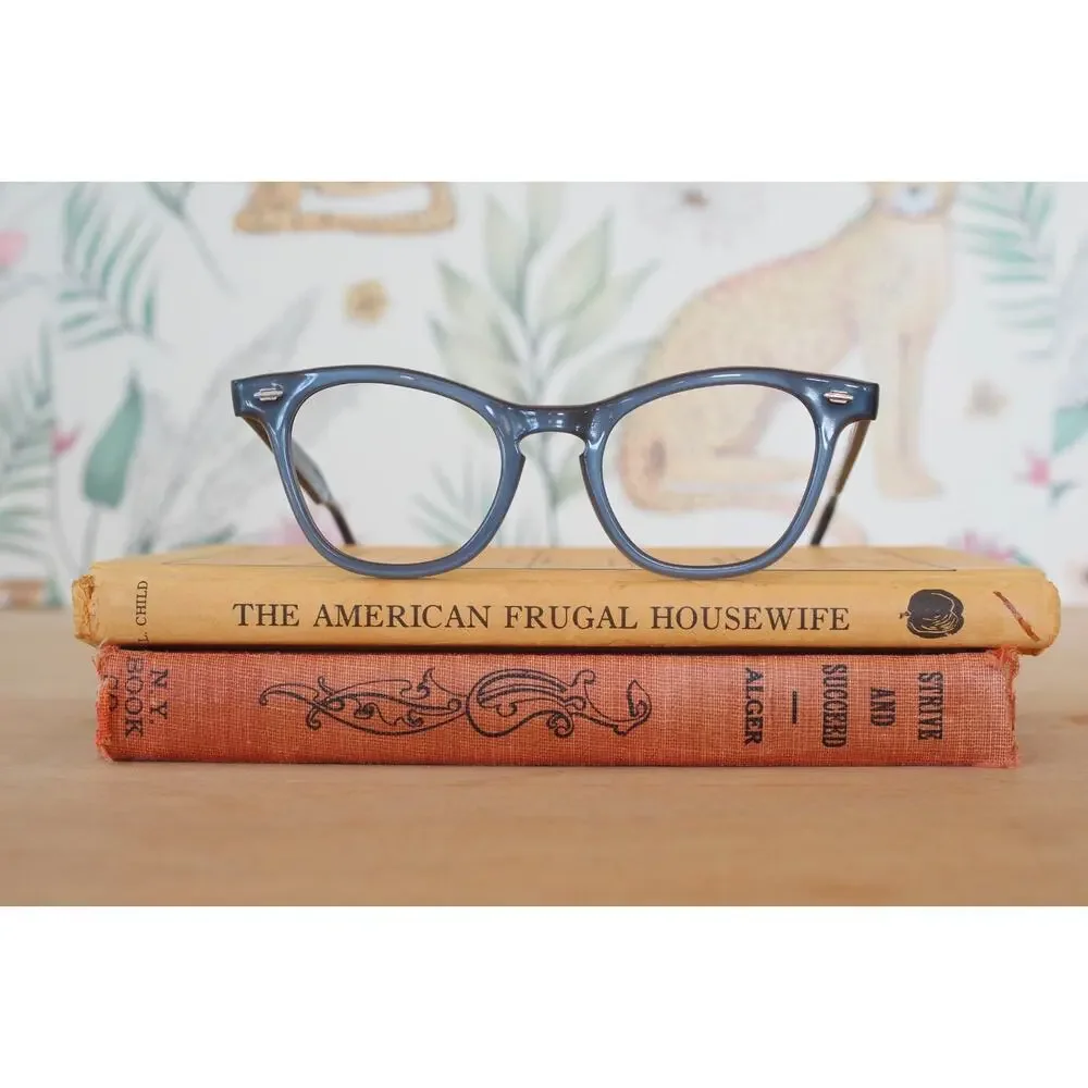 Vintage 1960s Cateye Eyeglasses Artcraft USA Rockabilly Pin Up Retro Academia